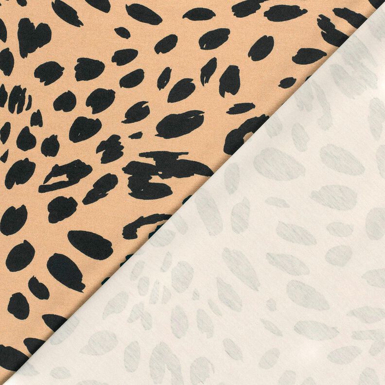 Romaniet jersey Luipaardprint – mocca/zwart, image number 4