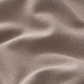 Boordstof effen – donkertaupe, 