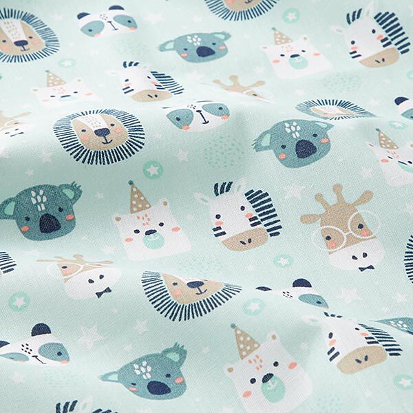 Stoffenpakket Popeline baby – blauw, image number 4