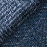 Mantelstof wolmix zigzag – marineblauw,  thumbnail number 4