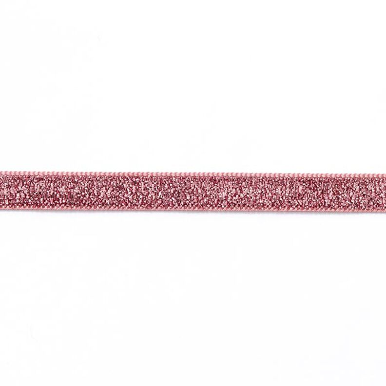 Fluweelband Effen Metallic [10 mm] – rosé goud metallic,  image number 2
