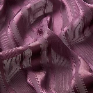 Chiffon met satijnen strepen en glitter – roodlila, 