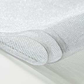 Tule Metallic – zilver, 