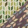 Jacquard gobelin Zigzag – groen,  thumbnail number 4