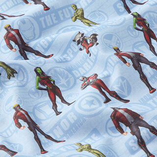 Cretonne Licentiestof “Guardians of the Galaxy” | Marvel – lichtblauw, 