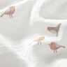 Mousseline/dubbel gehaakte stoffen Vogeltjes – ivoor,  thumbnail number 2