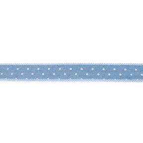 Webband Jeans Stippen – licht jeansblauw, 
