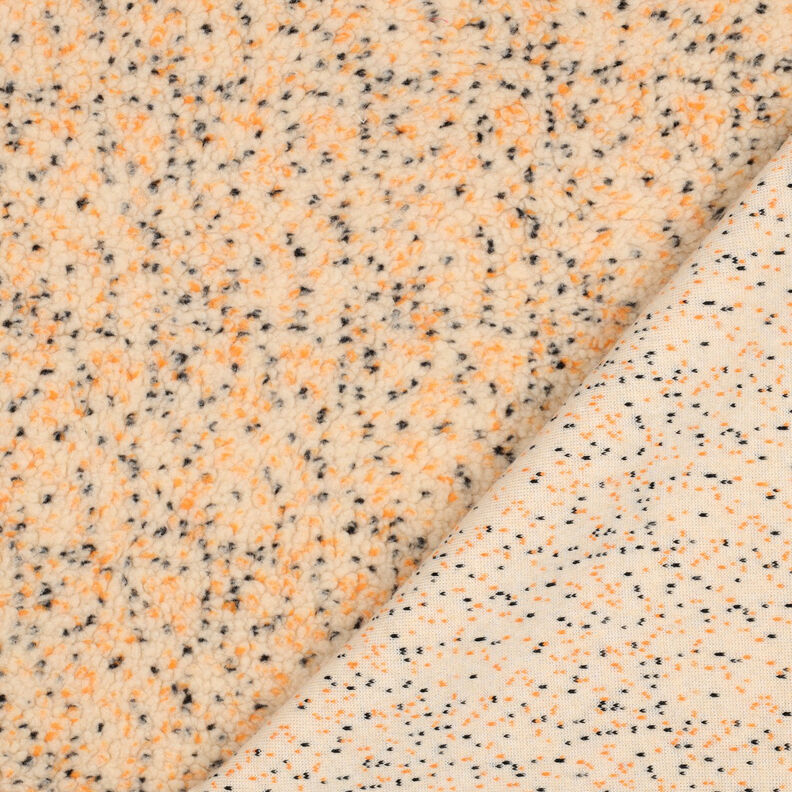 Teddy pluche Tweed Mix | Poppy Fabrics – beige, image number 5