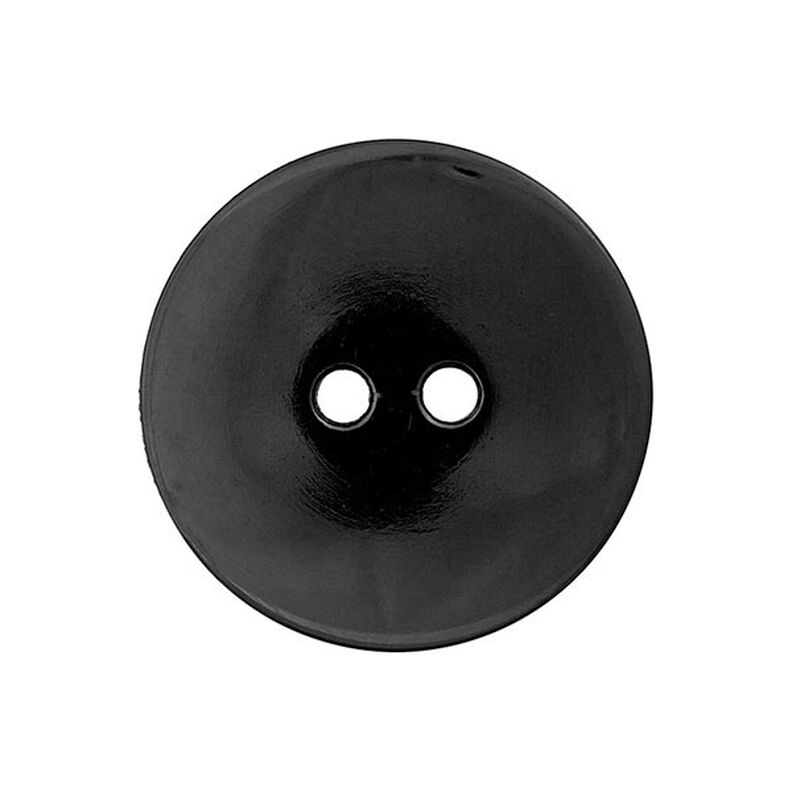 Blouseknoop effen - zwart,  image number 1