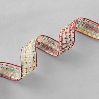 Decoband maritiem [24 mm] – groen/bruin, 