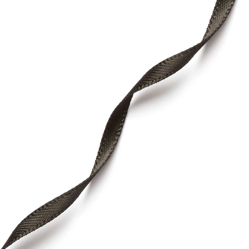 Satijnband [3 mm] – zwart,  image number 3