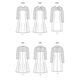 Jurk, Butterick 6707 | 34-42,  thumbnail number 7