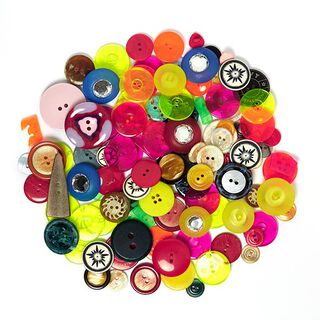 Knopenassortiment [110 stuks] - BONT 2, 