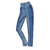 Patronen Slim Fit Broeken