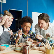 Knutselen met kinderen
