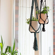 Makramé Plantenhanger maken